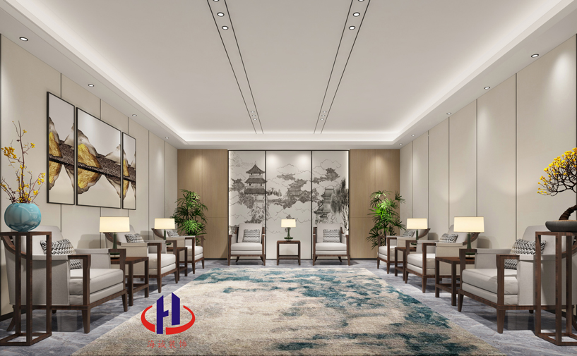 江西優寶新材料12000平產業園裝修