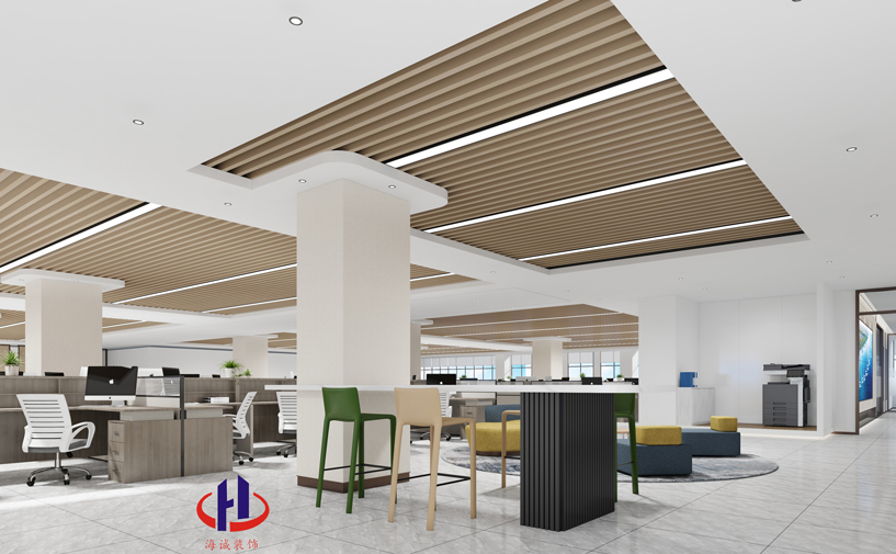 深圳上能電氣股份公司2400平辦公室裝修